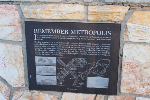 Metropolis Plaque